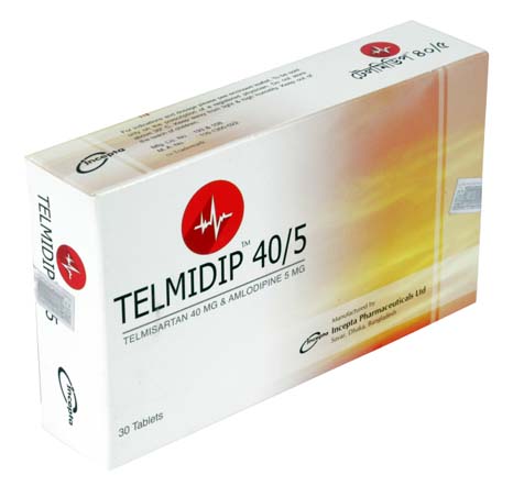Picture of Telmidip 5/40 Tablet